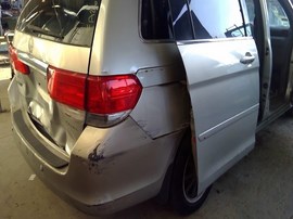 2008 HONDA ODYSSEY, SILVER, TOURING MODEL, 3.5L, AT, 2WD,  A26220